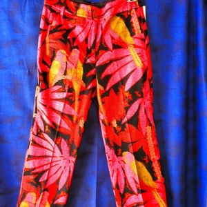 J. Crew Hot Pink Capri Pants